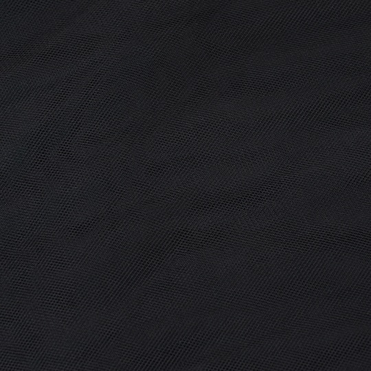 Wyla Black Matte Tulle Fabric